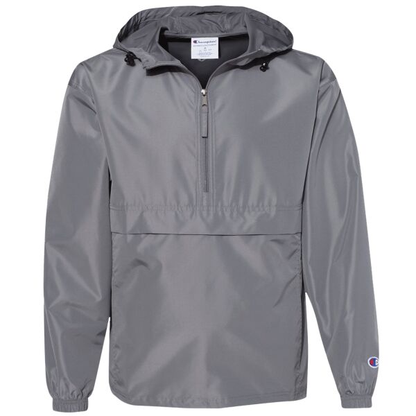 Adult Packable Anorak Quarter-Zip Jacket Thumbnail
