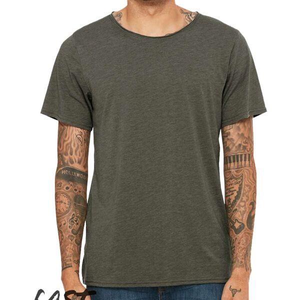 Unisex FWD Fashion Triblend Raw Neck Tee Thumbnail