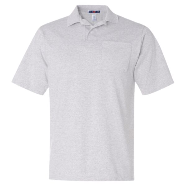 JERZEES - SpotShield™ 50/50 Polo with Pocket Thumbnail
