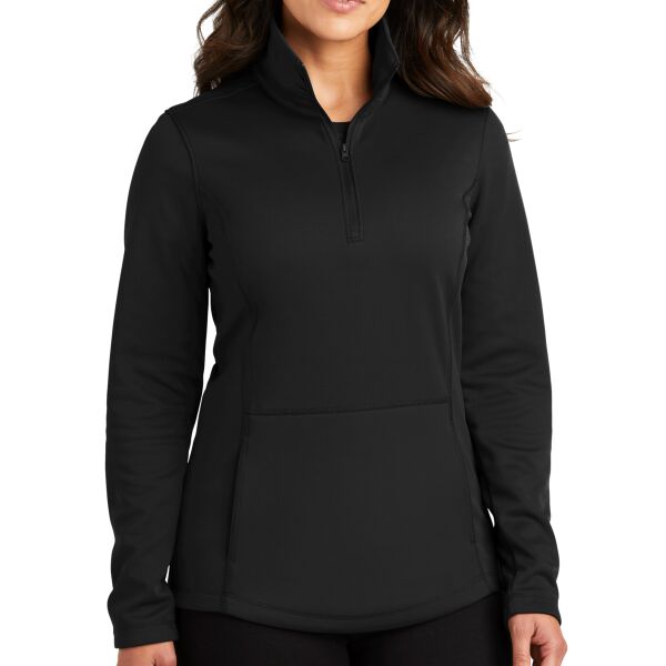 Port Authority - Ladies Smooth Fleece 1/4 Zip Thumbnail