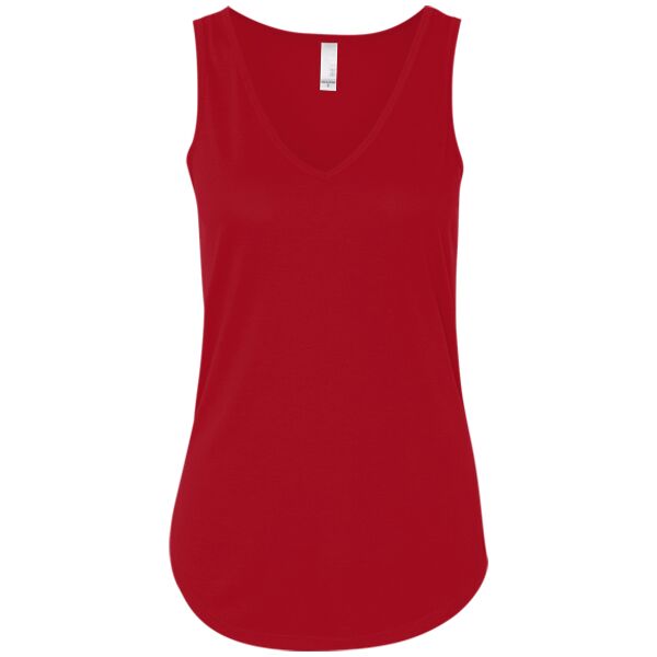 Women's Flowy V-neck Tank Thumbnail