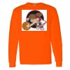 Safety Long Sleeve  Special Gildan Heavy Cotton Long Sleeve T-Shirt Thumbnail