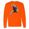Safety Long Sleeve  Special Gildan Heavy Cotton Long Sleeve T-Shirt Thumbnail
