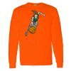 Safety Long Sleeve  Special Gildan Heavy Cotton Long Sleeve T-Shirt Thumbnail