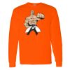 Safety Long Sleeve  Special Gildan Heavy Cotton Long Sleeve T-Shirt Thumbnail
