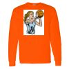 Safety Long Sleeve  Special Gildan Heavy Cotton Long Sleeve T-Shirt Thumbnail
