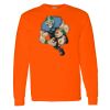Safety Long Sleeve  Special Gildan Heavy Cotton Long Sleeve T-Shirt Thumbnail