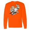 Safety Long Sleeve  Special Gildan Heavy Cotton Long Sleeve T-Shirt Thumbnail