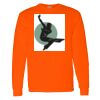Safety Long Sleeve  Special Gildan Heavy Cotton Long Sleeve T-Shirt Thumbnail