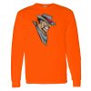 Safety Long Sleeve  Special Gildan Heavy Cotton Long Sleeve T-Shirt Thumbnail