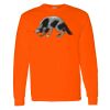 Safety Long Sleeve  Special Gildan Heavy Cotton Long Sleeve T-Shirt Thumbnail