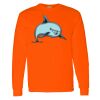 Safety Long Sleeve  Special Gildan Heavy Cotton Long Sleeve T-Shirt Thumbnail
