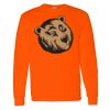 Safety Long Sleeve  Special Gildan Heavy Cotton Long Sleeve T-Shirt Thumbnail
