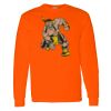 Safety Long Sleeve  Special Gildan Heavy Cotton Long Sleeve T-Shirt Thumbnail