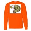 Safety Long Sleeve  Special Gildan Heavy Cotton Long Sleeve T-Shirt Thumbnail
