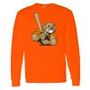 Safety Long Sleeve  Special Gildan Heavy Cotton Long Sleeve T-Shirt Thumbnail