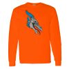 Safety Long Sleeve  Special Gildan Heavy Cotton Long Sleeve T-Shirt Thumbnail