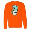 Safety Long Sleeve  Special Gildan Heavy Cotton Long Sleeve T-Shirt Thumbnail