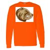 Safety Long Sleeve  Special Gildan Heavy Cotton Long Sleeve T-Shirt Thumbnail