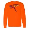 Safety Long Sleeve  Special Gildan Heavy Cotton Long Sleeve T-Shirt Thumbnail