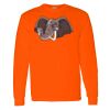 Safety Long Sleeve  Special Gildan Heavy Cotton Long Sleeve T-Shirt Thumbnail