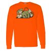 Safety Long Sleeve  Special Gildan Heavy Cotton Long Sleeve T-Shirt Thumbnail