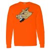 Safety Long Sleeve  Special Gildan Heavy Cotton Long Sleeve T-Shirt Thumbnail