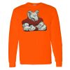 Safety Long Sleeve  Special Gildan Heavy Cotton Long Sleeve T-Shirt Thumbnail