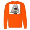 Safety Long Sleeve  Special Gildan Heavy Cotton Long Sleeve T-Shirt Thumbnail