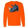 Safety Long Sleeve  Special Gildan Heavy Cotton Long Sleeve T-Shirt Thumbnail