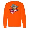 Safety Long Sleeve  Special Gildan Heavy Cotton Long Sleeve T-Shirt Thumbnail