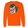 Safety Long Sleeve  Special Gildan Heavy Cotton Long Sleeve T-Shirt Thumbnail