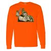 Safety Long Sleeve  Special Gildan Heavy Cotton Long Sleeve T-Shirt Thumbnail