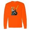 Safety Long Sleeve  Special Gildan Heavy Cotton Long Sleeve T-Shirt Thumbnail