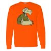 Safety Long Sleeve  Special Gildan Heavy Cotton Long Sleeve T-Shirt Thumbnail
