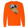 Safety Long Sleeve  Special Gildan Heavy Cotton Long Sleeve T-Shirt Thumbnail