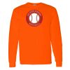 Safety Long Sleeve  Special Gildan Heavy Cotton Long Sleeve T-Shirt Thumbnail