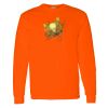 Safety Long Sleeve  Special Gildan Heavy Cotton Long Sleeve T-Shirt Thumbnail