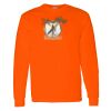 Safety Long Sleeve  Special Gildan Heavy Cotton Long Sleeve T-Shirt Thumbnail