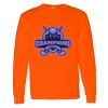 Safety Long Sleeve  Special Gildan Heavy Cotton Long Sleeve T-Shirt Thumbnail