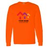 Safety Long Sleeve  Special Gildan Heavy Cotton Long Sleeve T-Shirt Thumbnail