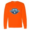 Safety Long Sleeve  Special Gildan Heavy Cotton Long Sleeve T-Shirt Thumbnail
