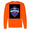 Safety Long Sleeve  Special Gildan Heavy Cotton Long Sleeve T-Shirt Thumbnail
