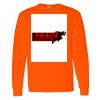 Safety Long Sleeve  Special Gildan Heavy Cotton Long Sleeve T-Shirt Thumbnail
