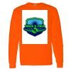 Safety Long Sleeve  Special Gildan Heavy Cotton Long Sleeve T-Shirt Thumbnail