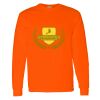 Safety Long Sleeve  Special Gildan Heavy Cotton Long Sleeve T-Shirt Thumbnail
