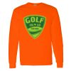 Safety Long Sleeve  Special Gildan Heavy Cotton Long Sleeve T-Shirt Thumbnail