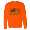 Safety Long Sleeve  Special Gildan Heavy Cotton Long Sleeve T-Shirt Thumbnail