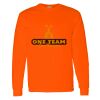 Safety Long Sleeve  Special Gildan Heavy Cotton Long Sleeve T-Shirt Thumbnail