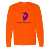 Safety Long Sleeve  Special Gildan Heavy Cotton Long Sleeve T-Shirt Thumbnail